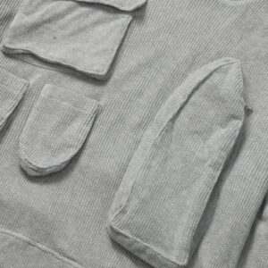 Multi Pocket Hooded Sweatshirt