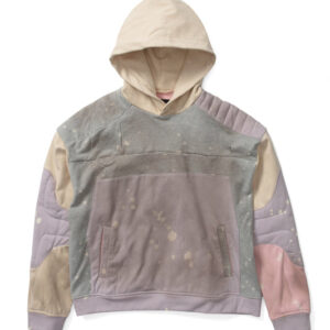 Zippered Multilayer Hoodie