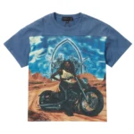 BIKER JERSEY VINTAGE GREY MULTI