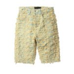 Black Husk Denim Shorts