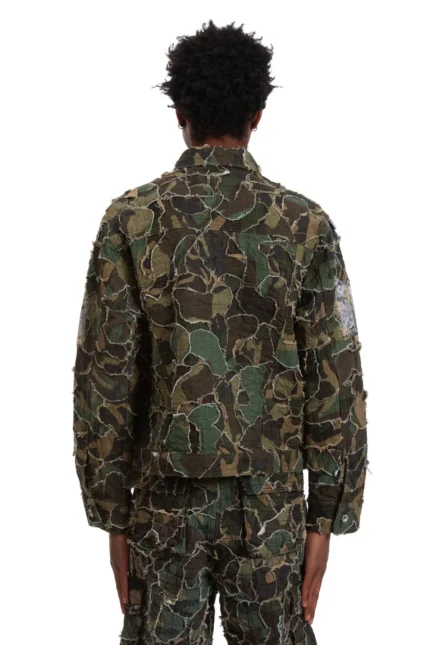 CAMO TRUCKER JACKET BACK