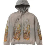 FADED FLAME GLASS HOODED PULLOVER