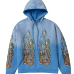 FADED FLAME GLASS HOODED PULLOVER