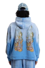 FADED FLAME GLASS HOODED PULLOVER Back