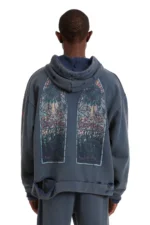 FADED HOODED PULLOVER Back