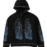 FLAME GLASS HOODED PULLOVER
