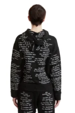 FULL PRINT HOODED SWEATSHIRT
