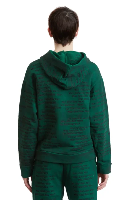 FULL PRINT HOODED SWEATSHIRT Back 1