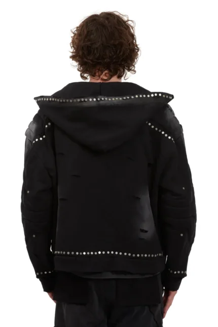 HARDWARE AMOUR HOODED PULLOVER Back