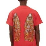 RHINESTONE FLAME GLASS JERSEY