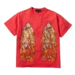 RHINESTONE FLAME GLASS JERSEY