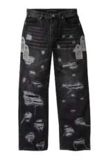 SIDE PATCH RELAXATION DENIM