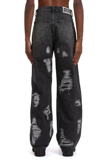 SIDE PATCH RELAXATION DENIM Back