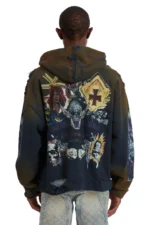STAR ZIP UP Back
