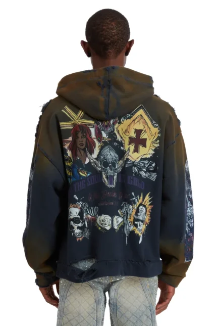 STAR ZIP UP Back