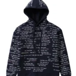 WDW SCRIPTURE HOODED PULLOVER