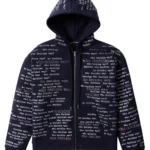WDW SCRIPTURE ZIPPER HOODIE 1