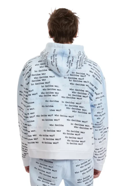 WDW SCRIPTURE ZIPPER HOODIE Back
